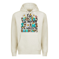Oatmeal Heather ive survived too many storms to be bothered by rai Premium Hoodie - NancyCooperArtShop