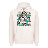 Pale Pink ive survived too many storms to be bothered by rai Premium Hoodie - NancyCooperArtShop