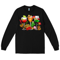 Black mexico wine glasses cups Long Sleeve Tee - CTS Tumbler Store