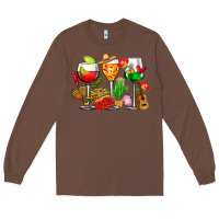 Chestnut mexico wine glasses cups Long Sleeve Tee - CTS Tumbler Store
