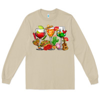Mushroom mexico wine glasses cups Long Sleeve Tee - CTS Tumbler Store