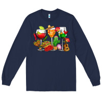 Navy mexico wine glasses cups Long Sleeve Tee - CTS Tumbler Store