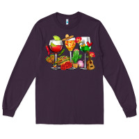 Plum mexico wine glasses cups Long Sleeve Tee - CTS Tumbler Store