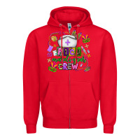 Red picu mardi gras crew Zipper Hoodie - AdoDesignShop