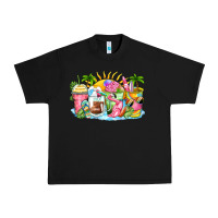 Black beach summer coffee cups Urban Heavy Tee - Zillion Design Studio