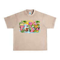French Oak beach summer coffee cups Urban Heavy Tee - Zillion Design Studio