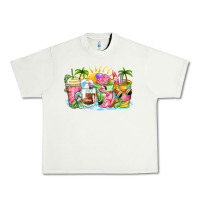 Pistachio beach summer coffee cups Urban Heavy Tee - Zillion Design Studio