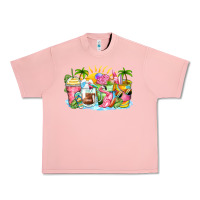 Salmon beach summer coffee cups Urban Heavy Tee - Zillion Design Studio