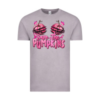 Vintage Zinc save the pumpkins breast cancer Vintage Tee - RanaPortraitStore