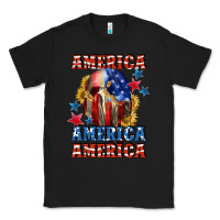 Black America skeleton 4th of july Classic Tee - CowGirlArtShop