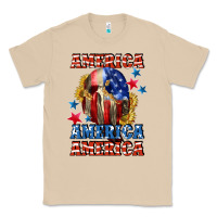 Mushroom America skeleton 4th of july Classic Tee - CowGirlArtShop