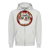 Dove Grey custom name santas favorite nurse Zipper Hoodie - AdoDesignShop