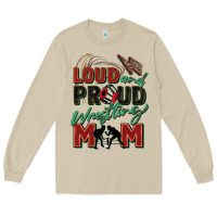 Mushroom loud and proud wrestling mom Long Sleeve Tee - Zillion Design Studio