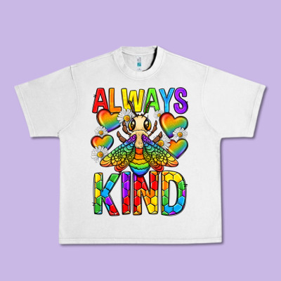 Urban Heavy Tee always bee kind pride lgbtq