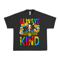 Pigment Black always bee kind pride lgbtq Urban Heavy Tee - texasbilliewilder