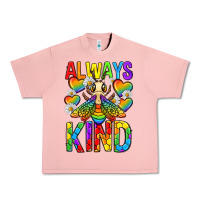 Salmon always bee kind pride lgbtq Urban Heavy Tee - texasbilliewilder