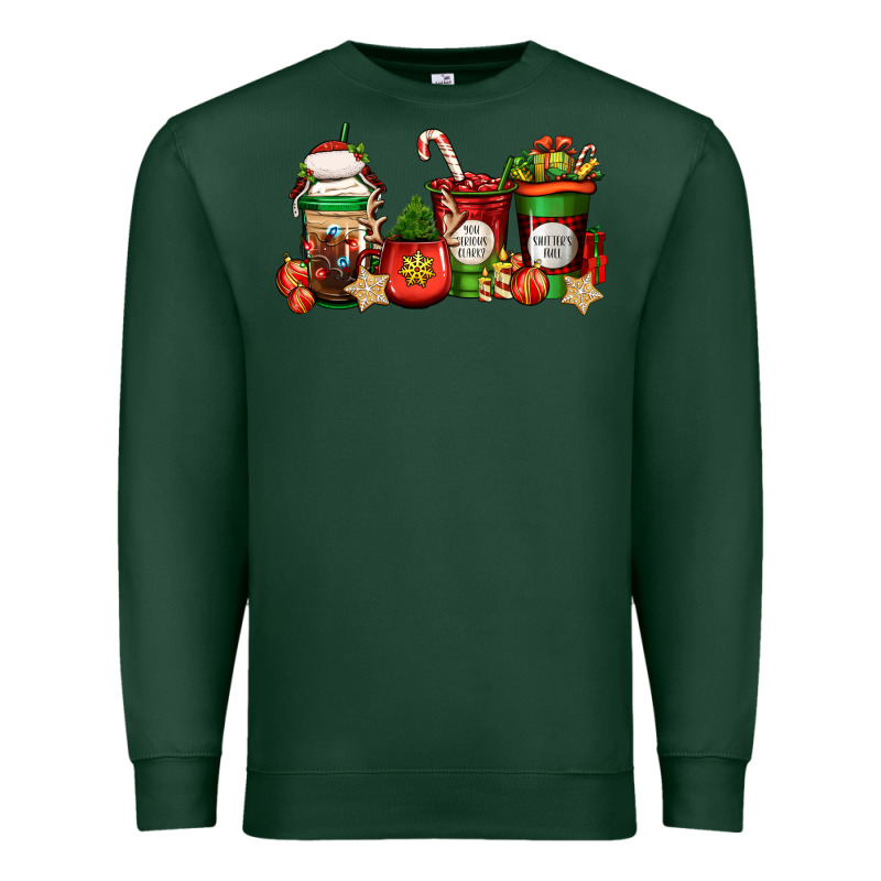 Christmas Vacation You Serious Clark Coffee Cups Premium Sweatshirt by Jasminsmagicworld | Teevron