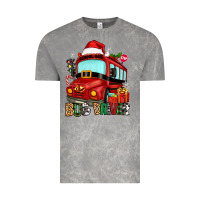 Cloud Rock christmas bus driver Vintage Tee - Zillion Design Studio