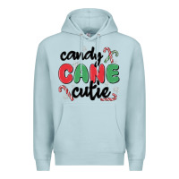 Blue Mist candy cane cutie Premium Hoodie - MaliasSmallBusiness