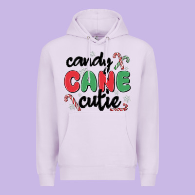 Candy Cane Cutie Premium Hoodie Designed By Maliassmallbusiness
