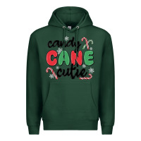 Sports Green candy cane cutie Premium Hoodie - MaliasSmallBusiness