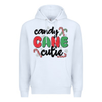White candy cane cutie Premium Hoodie - MaliasSmallBusiness