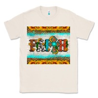 Natural faith cross and sunflower tumbler Classic Tee - HRA Design Shop