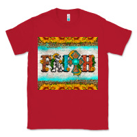 Red faith cross and sunflower tumbler Classic Tee - HRA Design Shop
