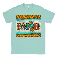 Seafoam faith cross and sunflower tumbler Classic Tee - HRA Design Shop