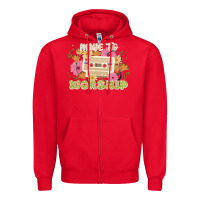 Red made to worship Zipper Hoodie - JahusDesignShop