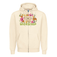 Sandshell made to worship Zipper Hoodie - JahusDesignShop