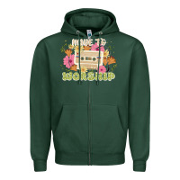 Sports Green made to worship Zipper Hoodie - JahusDesignShop