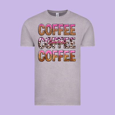 Coffee Coffee Coffee Lover Vintage Tee Designed By Texasbilliewilder