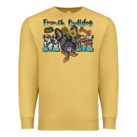 Antique Gold french bulldog mom Premium Sweatshirt - BarkalooDesign