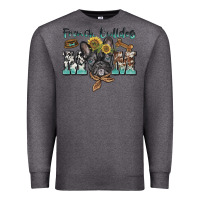 Charcoal Heather french bulldog mom Premium Sweatshirt - BarkalooDesign