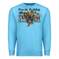 Ocean Blue french bulldog mom Premium Sweatshirt - BarkalooDesign