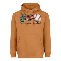 Meerkat peace love baseball Heavyweight Hoodie - Artiststas