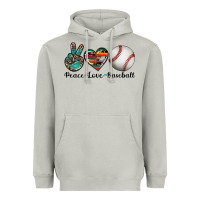 Moon Dust peace love baseball Heavyweight Hoodie - Artiststas