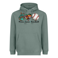 Sage peace love baseball Heavyweight Hoodie - Artiststas