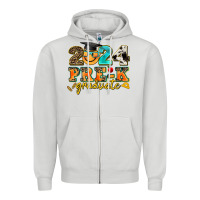 Dove Grey 2024 pre k graduate Zipper Hoodie - AdoDesignShop