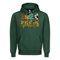 Sports Green 2024 pre k graduate Zipper Hoodie - AdoDesignShop