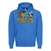 True Royal 2024 pre k graduate Zipper Hoodie - AdoDesignShop
