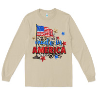 Mushroom made in america Long Sleeve Tee - Zillion Design Studio