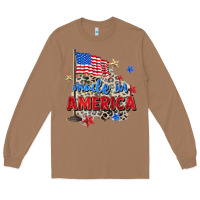 Toasted Coconut made in america Long Sleeve Tee - Zillion Design Studio