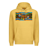 Antique Gold hanukkah with candlestick Premium Hoodie - AdoDesignShop