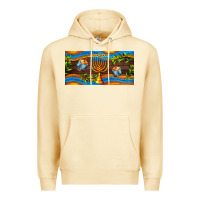 Pina Colada hanukkah with candlestick Premium Hoodie - AdoDesignShop