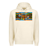 Tofu hanukkah with candlestick Premium Hoodie - AdoDesignShop