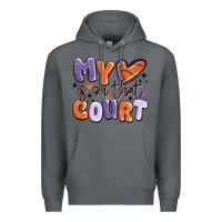Rock my heart is on that court Premium Hoodie - MaliasSmallBusiness