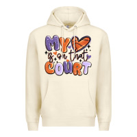 Sandshell my heart is on that court Premium Hoodie - MaliasSmallBusiness