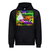 Black creep it real Urban Hoodie - BundleAndBundleShop